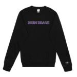 Crewneck Sweater (Black) | Youth | Mount Sinai NICU PAC
