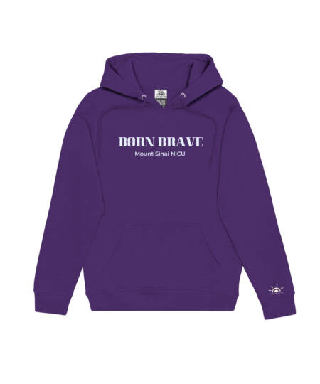 Hoodie (Purple) | Youth | Mount Sinai NICU PAC