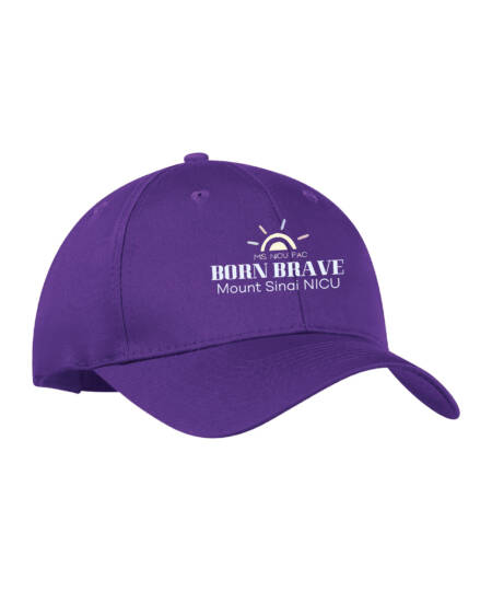 BASEBALL CAP (PURPLE) | MOUNT SINAI NICU PAC