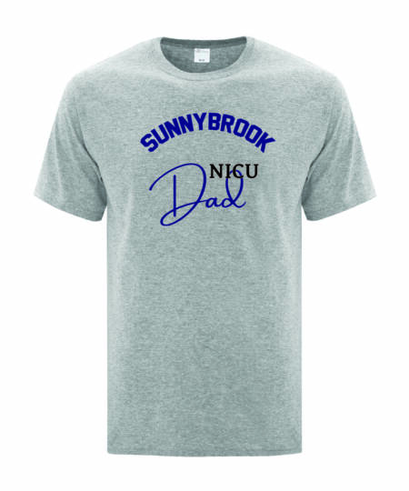 Adult Dad | Grey T-Shirt | Sunnybrook NICU