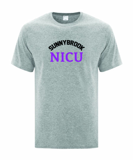Youth/Adult Grey T-Shirt | Sunnybrook NICU