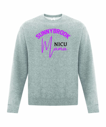 Adult Mama | Grey Sweater | Sunnybrook NICU