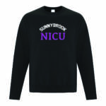 Youth/Adult Black Sweater | Sunnybrook NICU